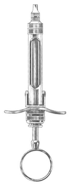 DENTAL SYRINGE, for cartridge 1.8 ml, 330-50-18