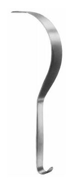 ECARTEUR de DEAVER, flexible, 30 cm, lame 38 mm, 23-75-07