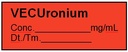 LABEL for Vecuronium, roll