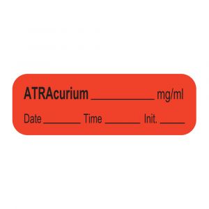 LABEL for Atracurium, roll