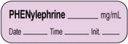 LABEL for Phenylephrine, roll