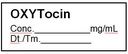 LABEL for Oxytocin, roll