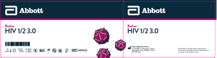 TEST VIH 1+2, sér/pl/st,1test(Bioline HIV ½ 3.0 03FK10)ss A