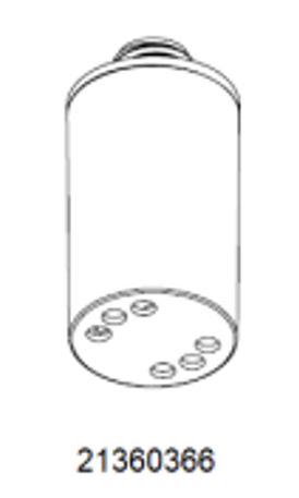 (conc. Eclipse 3/5) HEPA FILTER INTERNAL 21360366