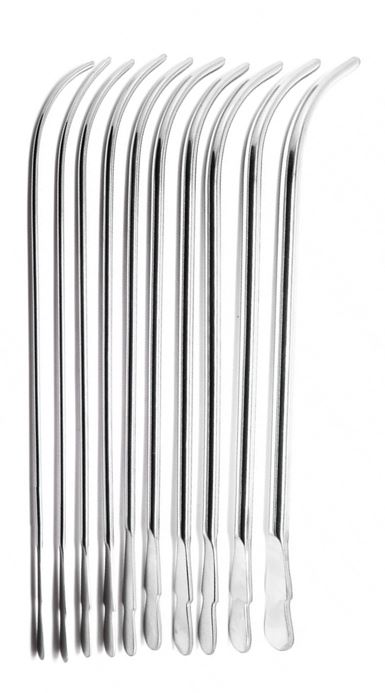 SOUND, URETHRAL,VAN BUREN, set of 12