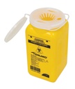 SHARPS CONTAINER, 1 - 2 l, plastic, s.u.