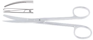 SCISSORS, OPER. DEAVER, sharp/blunt, 14 cm curved 03-09-14