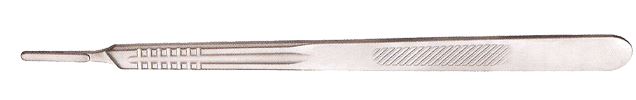 SCALPEL HANDLE, nº4 long 01-28-14