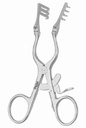 RETRACTOR, WEITLANER 16.5 cm, 3x4 sharp prongs 18mm 24-22-16