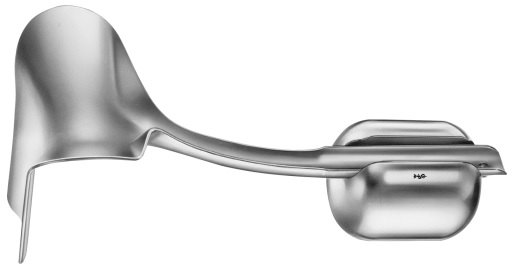 RETRACTOR, VAGINAL, AUVARD, 38 x 75 mm + det.weight 52-28-01