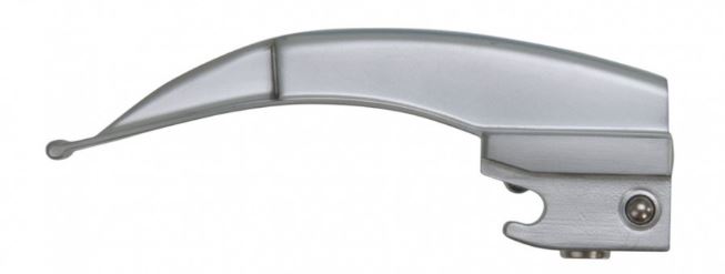 (laryngoscope) LAME MAC INTOSH nº 0, courbe, fibre optique