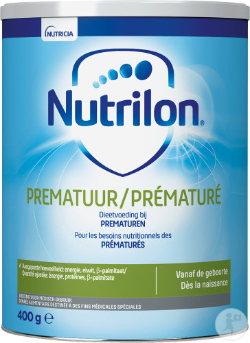 INFANT FORMULA, PREMATURES, stage 1, hosp. use, pwd, 400g