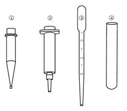 [ELABHATR2--] KIT THA mAECT, tube collecteur+ minicolonne+ pipette+ tube