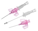SAFETY IV CATHETER, tip, 20G x 32 mm, wings, IP,  pink