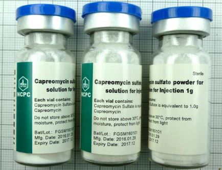 CAPREOMYCIN sulfate, powder, 1 g [Sigma-C4142-1G]