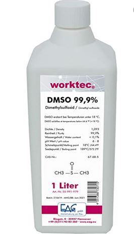 DIMETHYL SULFOXIDE (DMSO), solution, 1 l, fl.
