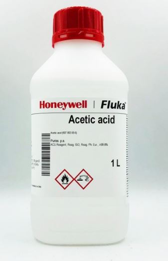 ACETIC ACID, glacial, 1 l, bot.