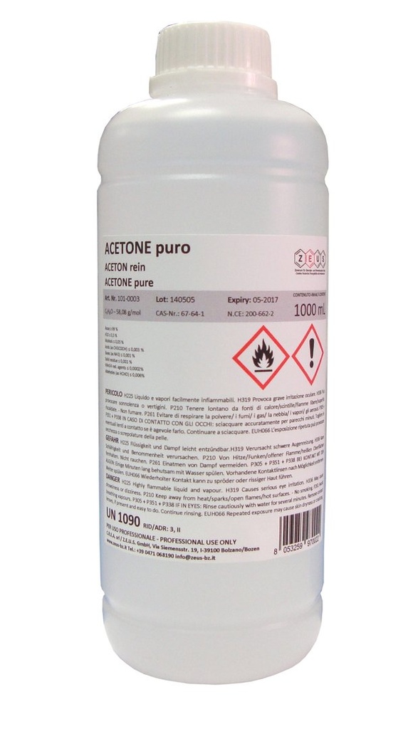 ACETONE, 1 l, bot.