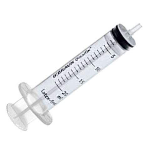 SYRINGE, s.u., Luer, 20 ml