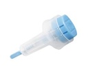 SAFETY LANCET, low flow, needle 28Gx1.6mm, light blue, s.u.