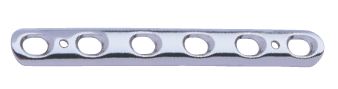 1/3 TUBULAR PLATE, with collar, 5 holes, 64 mm