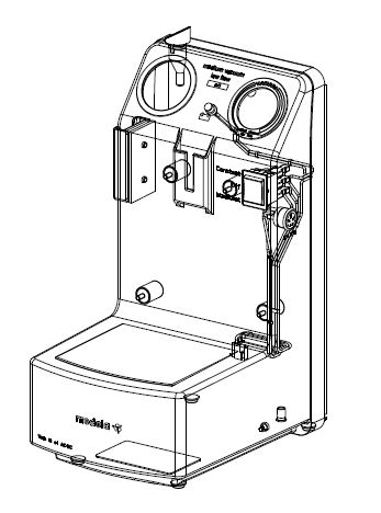 (suction pump Vario18) HOUSING, pre-assembled 077.1749