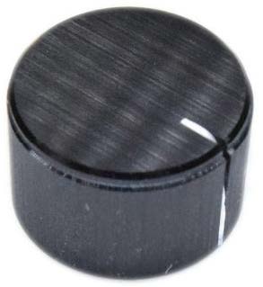 (Diamedica Helix-Glost) BLACK ALUMINIUM KNOB 498-839