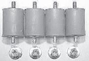 (conc. DeVilbiss 515AKS/525KS) MOTOR MOUNTS, X4 505IZ-609