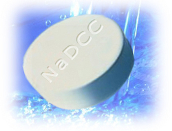 CHLORE, 1 g (NaDCC / dichloroisocyan. sodium 1,67 g), comp.