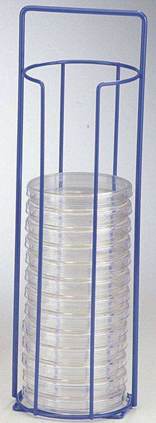 PORTOIR pour boîte de Petri Ø 90mm, epoxy, individuel
