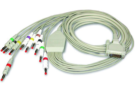 (ECG Schiller AT-1/G2) CABLE PATIENT 10 brins