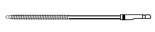 TARAUD, encliquetage rapide AO, Ø 2,7 mm