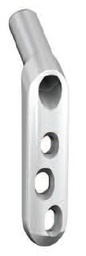 [STRY597050S] KEYED HIP-PLATE, Omega 3,stand.barrel,10holes,140°,175mm,ste