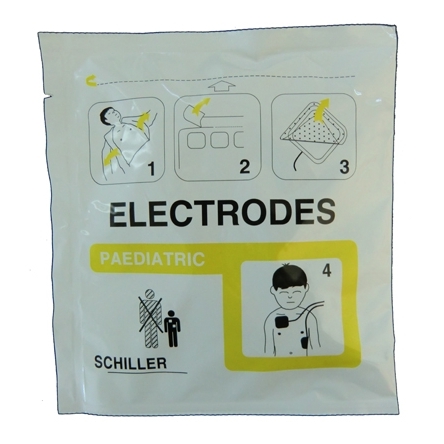 (defibrillator FRED easy) ELECTRODE, adhesive, child, pair
