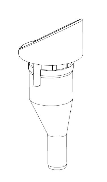 (suction pump Vario18) SUCTION CONNECTOR 077.1711