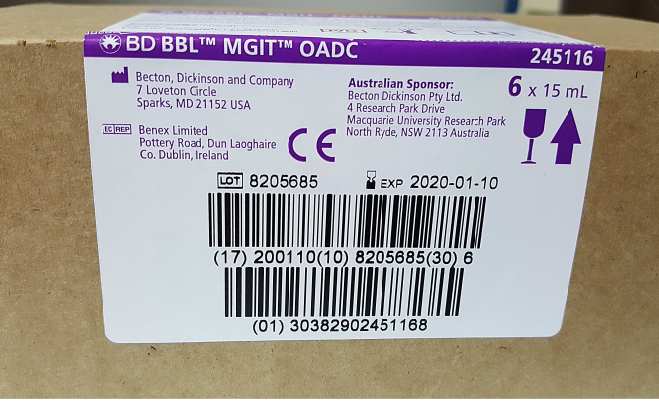 (MicroMGIT) OADC ENRICHMENT, 6 vials, kit [BD-245116]