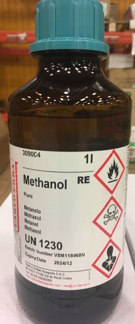 METHANOL, 1 l, bot.