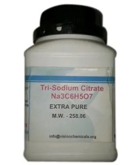 CITRATE DE TRISODIUM, poudre, pure, fl., 500 g