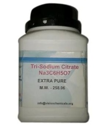 [SLASTRIC1P5] TRISODIUM CITRATE, powder, pure, bot., 500 g