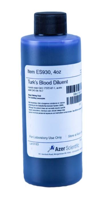 Solution de TURK, globules blancs, 100 ml, fl.