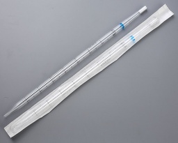 [ELABPIPC010] PIPETTE, plastic, graduated, cotton stopper, sterile 10 ml