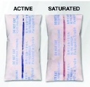 SILICA GEL, granulated, with saturation indicator, 5 g, bag