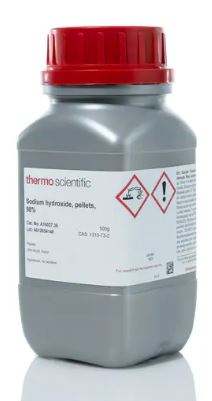 SODIUM HYDROXIDE (NaOH), pure, pellets, 1 kg