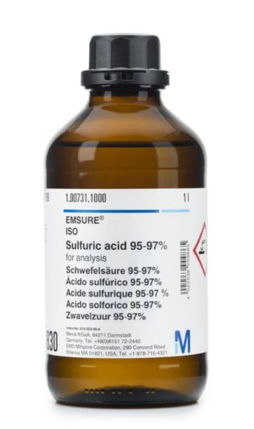 ACIDE SULFURIQUE, 95%, 1 l, fl.