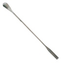 SPATULE double, type analyse, inox