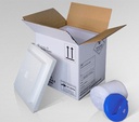 BOX ISOTHERMAL, triple pack., infectious substance UN2814