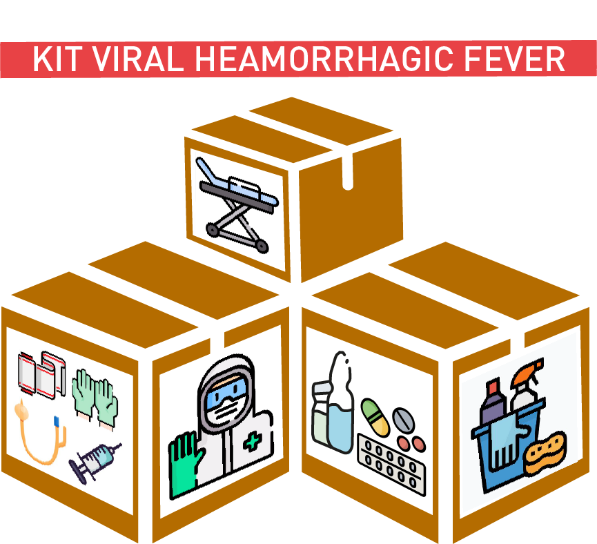 KIT, VHF, ISOLATION & PATIENT CARE, 1 team / 15 days