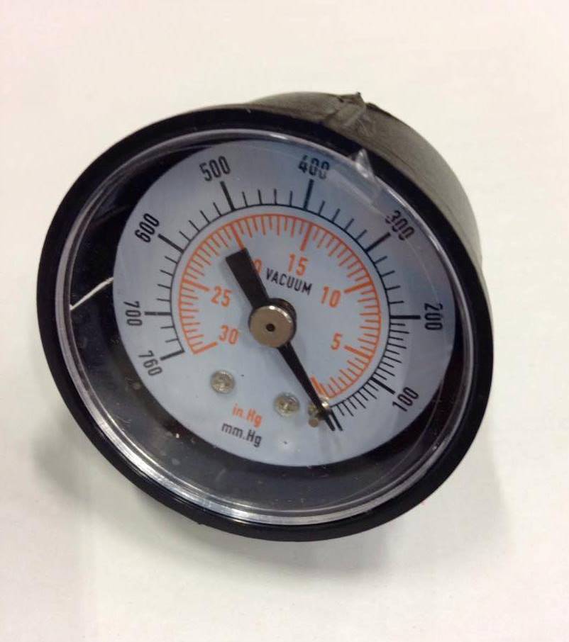 (suction pump VacuAide) VACUUM GAUGE 01-05D-607