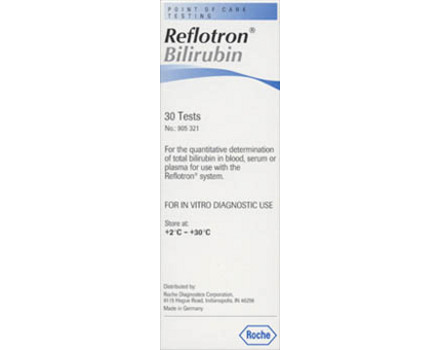 (chimie clin. Reflotron) BILIRUBINE, bandelette 10905321202