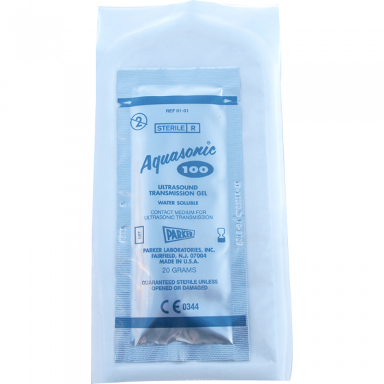 (ultrasound) COUPLING GEL, sterile, 20ml, sachet